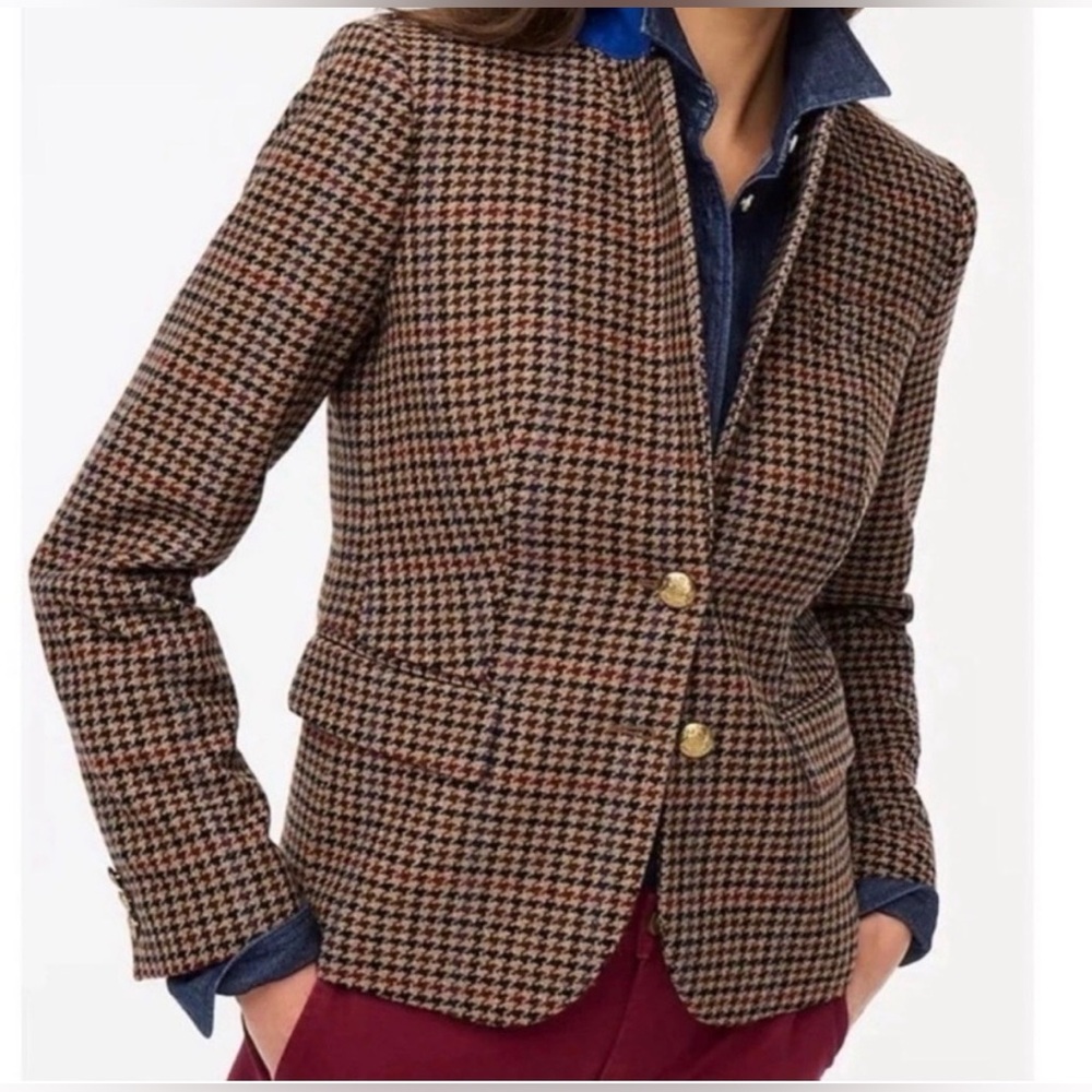 J CREW Houndstooth Schoolboy Blazer
NWT - Picture 2 of 10